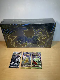 Pokemon Mega Charizard X ex Ultra Premium Collection & 3 Packs - Image 1
