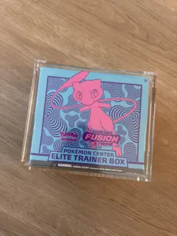 Fusion Strike Pokemon Center Exclusive Sword & Shield ETB w/Acrylic - Image 1