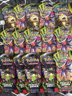 Pokemon Perfect Order Sleeved Booster Packs - Image 1