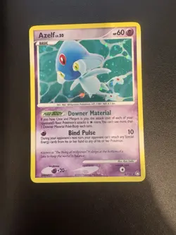 Pokemon Azelf 4/123 Holo Rare Mysterious Treasures 2007 NM/LP– Diamond & Pearl - Image 1