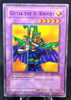 Giltia the D. Knight MRD-094 YuGiOh Metal Raiders NM - Image 1