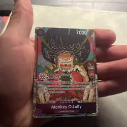 Afro Monkey.D.Luffy OP07-073 Bandai Fest 25-26 promo card - Image 3