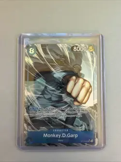 One Piece Monkey.D.Garp OP12-056 SR Alt Art Legacy Of The Master English - Image 1