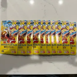 One Piece OP15-EB04 Adventure On Kami’s Island 10x Blister Packs Sealed! - Image 1