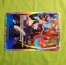 Sabo OP15-046 SR One Piece TCG OP15 Foil English Adventure On Kami's Island NM - Image 1