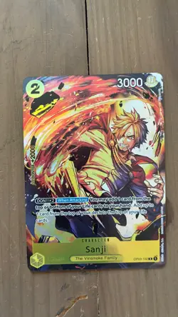 Sanji OP03-102 English One Piece Premium Collection Bandai Games Fest 23-24 A⚓📈 - Image 1