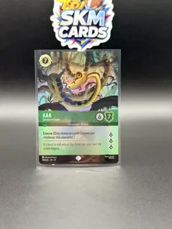 Kaa Secretive Snake (Epic) Foil 212/204 Whispers in the Well Disney Lorcana - Image 5