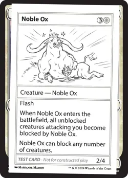 🧙Noble Ox MB2 Mystery Booster 2 MTG - Image 1