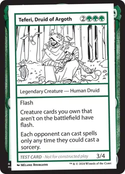 🧙Teferi, Druid Of Argoth MB2 Mystery Booster 2 MTG - Image 1