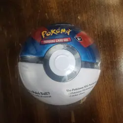 Pokemon TCG PokeBall Tin Pack - Great Ball - Sealed New 3 Booster Packs & 1 Coin - Image 1