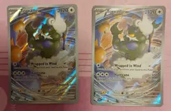 Tornadus SVP 210 Pokemon Center Stamp + Regular ETB Promo White Flare TCG - Image 1
