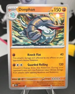 Donphan 103/191 Sv08: Surging Sparks Regular - Pokemon - Free Shipping - NM - Image 1