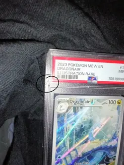 2023 POKEMON MEW EN-151 ILLUSTRATION RARE #181 DRAGONAIR PSA 9 - Image 3