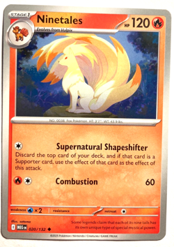 Pokemon NineTales! + FREE extra Rare card! - Image 1