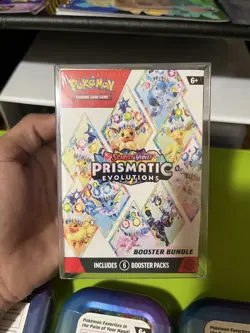 Pokemon Scarlet and Violet Prismatic Evolutions Booster Bundle FACTORY SEALED - Image 1