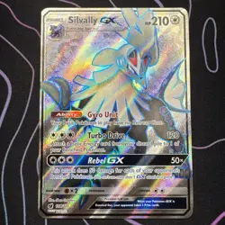 Pokemon TCG Silvally GX Full Art Holo Card Sm-Crimson Invasion 108/111 - Image 1