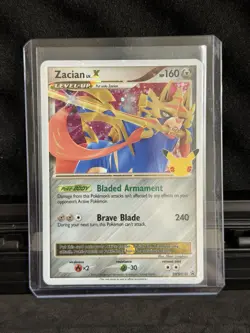 Zacian LV. X SWSH135 SWSH: Sword & Shield Promo Cards Holo LP - Image 1