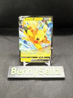 Pikachu V SWSH285 SWSH: Sword & Shield Promo Cards Holo - Image 1