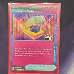 Scramble Switch 186/191 Prize Pack Series Cards ACE SPEC Rare Holo - Image 1