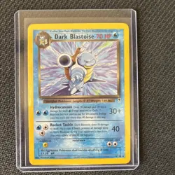 Various Vintage Holo Pokemon Lot 4 Cards - 2002 Dark Blastoise Light Azumarill - Image 2