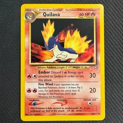 Quilava - 46/111 - Pokemon Neo Genesis Unlimited Card WOTC NM - Image 1