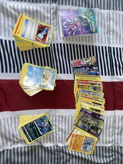 Stack Of Pokemon Cards Random | Mini Book Full Of Cards 636996769661 - Image 1