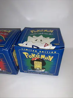 Pokemon CHARIZARD Togepi Mewtwo Lot 23k GP Trading Card 1999 Burger King - Image 2