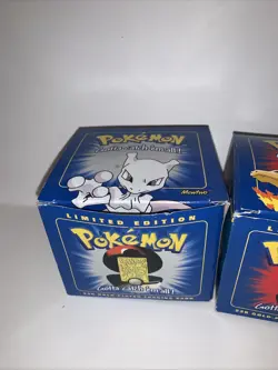 Pokemon CHARIZARD Togepi Mewtwo Lot 23k GP Trading Card 1999 Burger King - Image 4