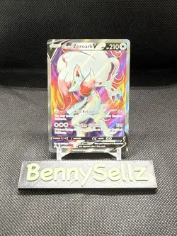 Hisuian Zoroark V SWSH297 SWSH: Sword & Shield Promo Cards Holo - Image 1