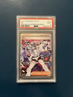 Pokemon TCG Eri Trainer Full Art Special Illustration Card 210/162 - Image 1