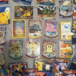 Topps Pokemon Cards Topps Trivia Old 102 Cards Holo Lot - Image 2