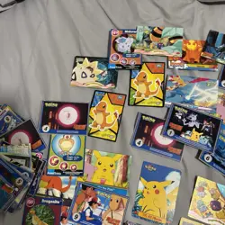 Topps Pokemon Cards Topps Trivia Old 102 Cards Holo Lot - Image 3