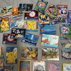 Topps Pokemon Cards Topps Trivia Old 102 Cards Holo Lot - Image 4