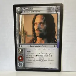 Decipher Aragorn Captain of Gondor Companion The Lord of the Rings TCG Card 7C81 - Image 1