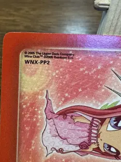 Winx Club Friendship Promo Card WNX-PP2 Collectible Card Game Upper Deck NM/M - Image 3