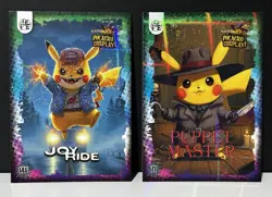 Lot of 6 Pikachu Cosplay Cards FE HOLIDAY Not TCG Joy Ride Chromeskull Puppet - Image 2