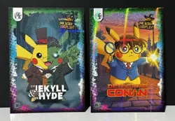 Lot of 6 Pikachu Cosplay Cards FE HOLIDAY Not TCG Joy Ride Chromeskull Puppet - Image 4