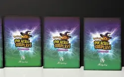Lot of 6 Pikachu Cosplay Cards FE HOLIDAY Not TCG Joy Ride Chromeskull Puppet - Image 5