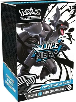 POKEMON LUCE NERA CONFEZIONE 6 BUSTE - ITALIANO - - Image 1