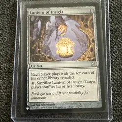 MTG Lantern of Insight – Fifth Dawn - Magic the Gathering - NM - Image 1