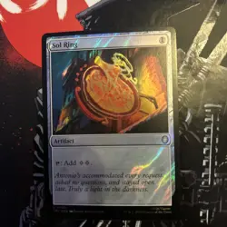 MTG TMNT Sol Ring Surge Foil U 0059 Commander NM Teenage Mutant Ninja Turtles - Image 1