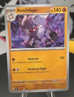 Annihilape 100/191 Sv08: Surging Sparks Regular - Free Shipping - NM - Pokemon - Image 1