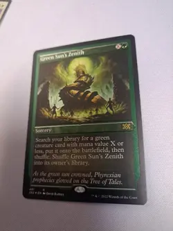 MTG: Double Masters: Green Sun's Zenith (Foil Etched) (LP) - Image 1
