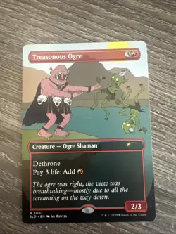 Treasonous Ogre Featuring: Jay Howell Secret Lair SLD - Image 1