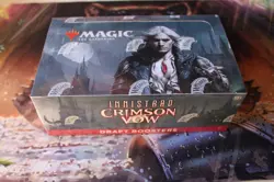 Draft Booster Box 36 ct. Crimson Vow Innistrad VOW MTG NEW 630509993475 - Image 1