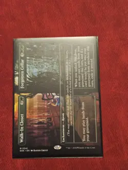 Walk-In Closet, Forgotten Cellar (Borderless) Duskmourn: House of Horror Regular - Image 1