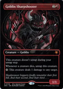 Goblin Sharpshooter Borderless - Special Guests - 136 NM - Image 1