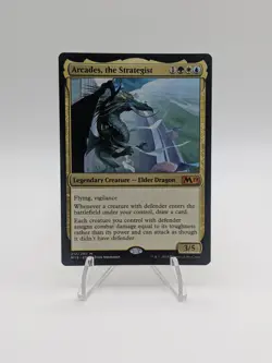 MTG - Arcades, the Strategist - Core Set 2019 212/280 - Mythic Rare - NM - Image 1
