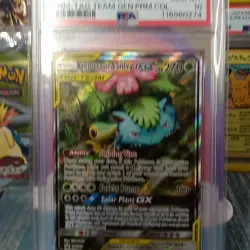 Pokemon Venusaur & Snivy GX SM229 Tag Team Premium Collect Promo GEM MINT PSA 10 - Image 2