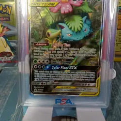 Pokemon Venusaur & Snivy GX SM229 Tag Team Premium Collect Promo GEM MINT PSA 10 - Image 3